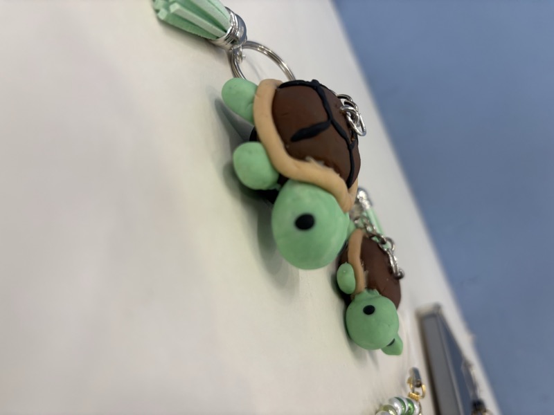 מחזיקי מפתחות צבים מפימו